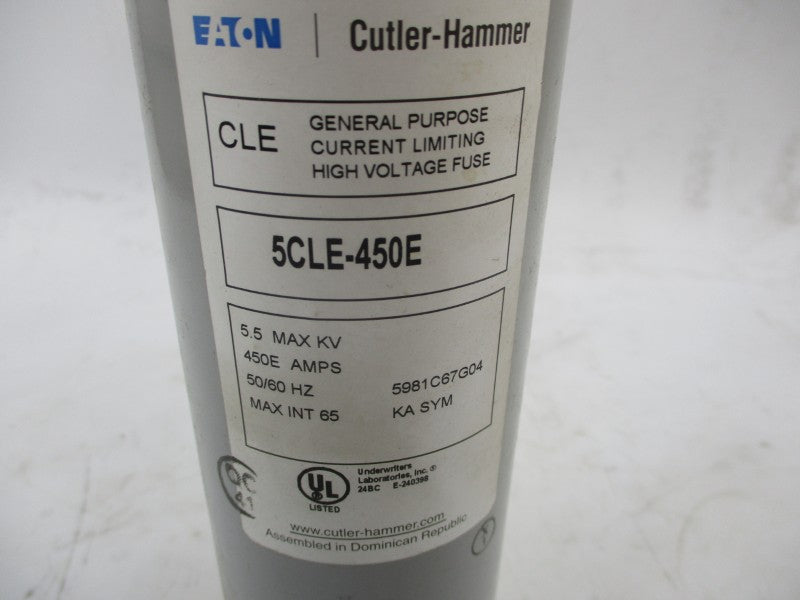 CUTLER HAMMER 5CLE-450E 5.5KV 450A NSNP