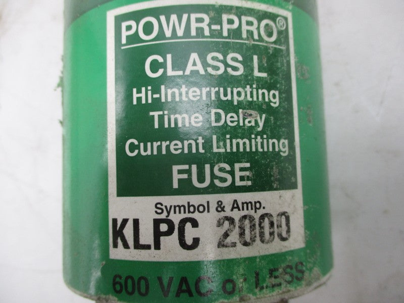 LITTELFUSE KLPC2000 600VAC 2000A (GR) NSNP