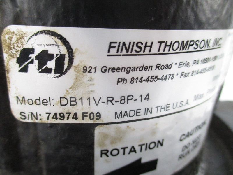 FINISH THOMPSON DB11V-R-8P-14 90PSI UNMP