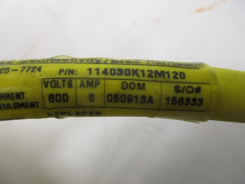 DANIEL WOODHEAD 114030K12M120 600V 8A NSNP