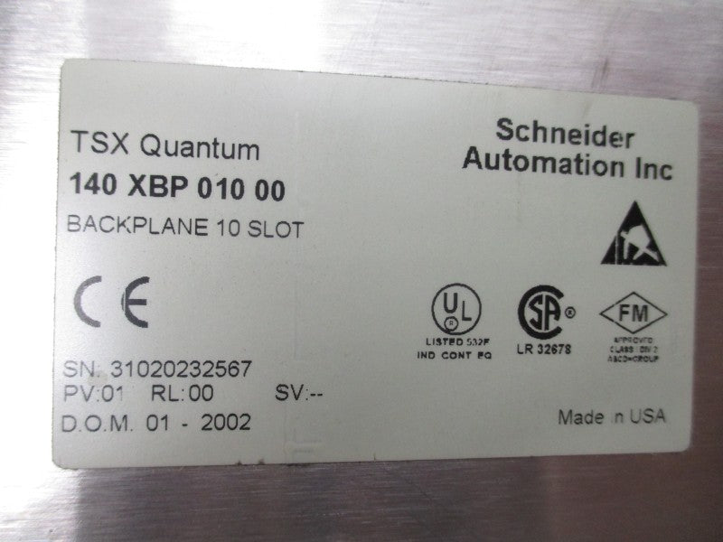 SCHNEIDER AUTOMATION 140XBP01000 NSNP