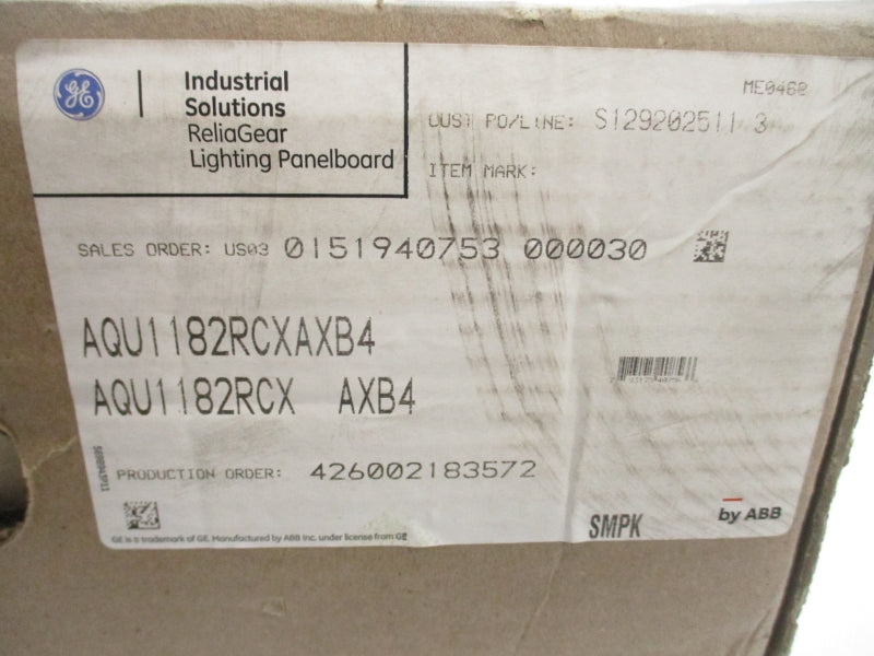 GENERAL ELECTRIC AQU1182RCXAXB4 NSFS