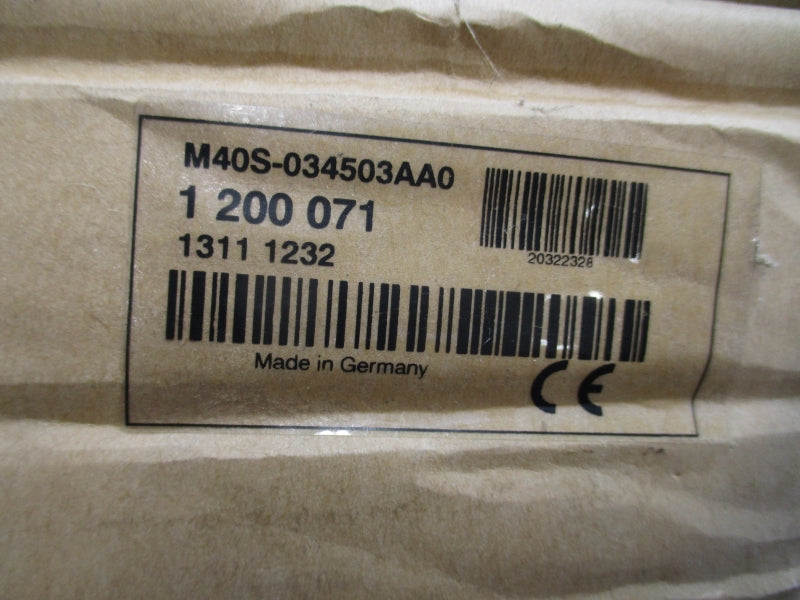 SICK M40S-034503AA0 1200071 24VDC F/W V1.10 NSMP