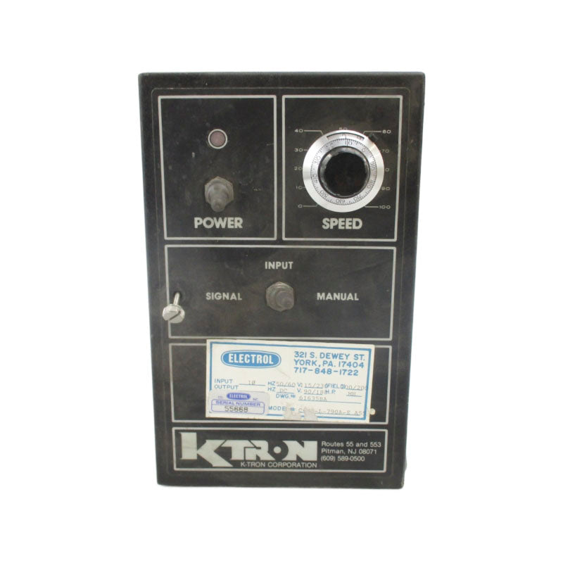 K-TRON PCM23401A 115/230VAC 15A UNMP