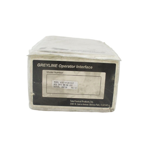 TOTAL CONTROL PRODUCTS 4161-4-24-N12 REV. H DATE: 06/99 NSFS