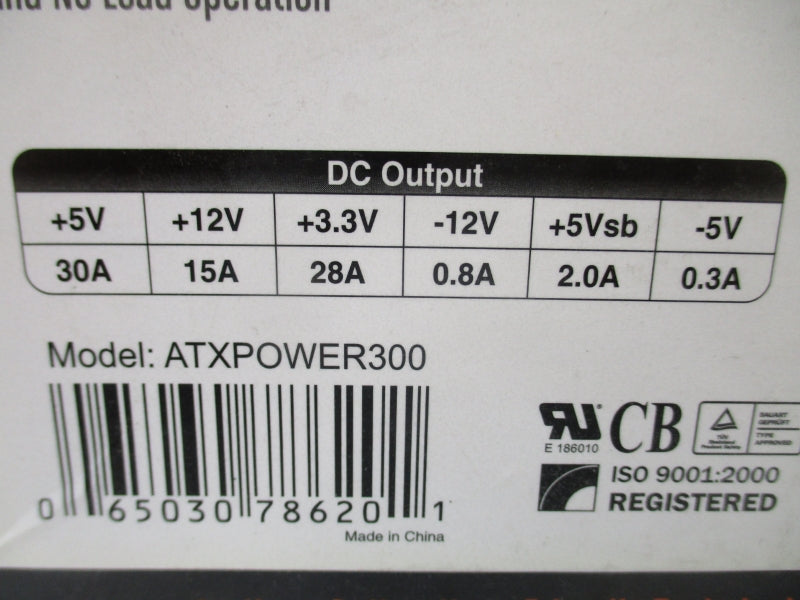 STAR TECH AP-350PX ATXPOWER300 230VAC 4A NSMP