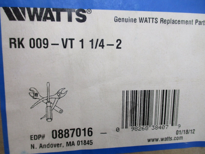 WATTS RK009-VT 1 1/4-2" NSMP
