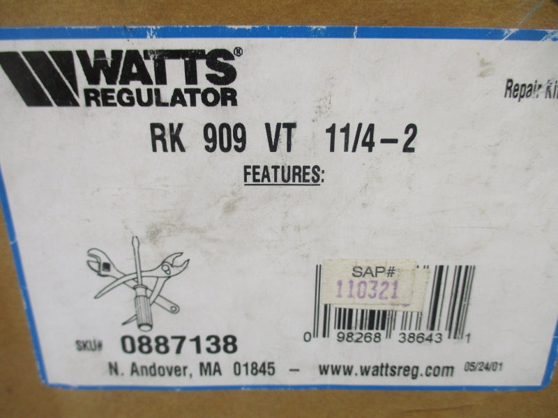 WATTS RK909VT11/4-2 NSMP
