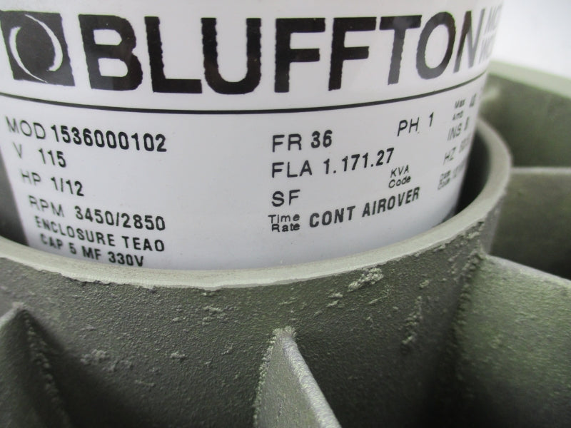 BLUFFTON 1536000102 115V NSNP