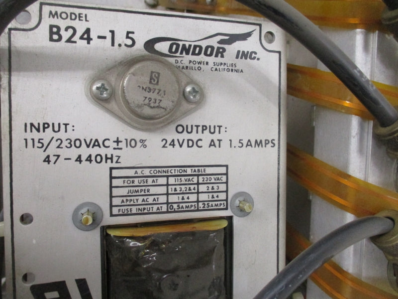 CONDOR B24-1.5 115/230VAC 1.5A UNMP