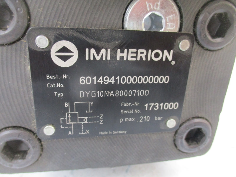 IMI HERION 6014941000000000 DYG10NA80007100 NSNP