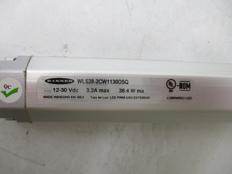 BANNER ENGINEERING WLS28-2CW1130DSQ 12-30VDC 3.2A NSNP