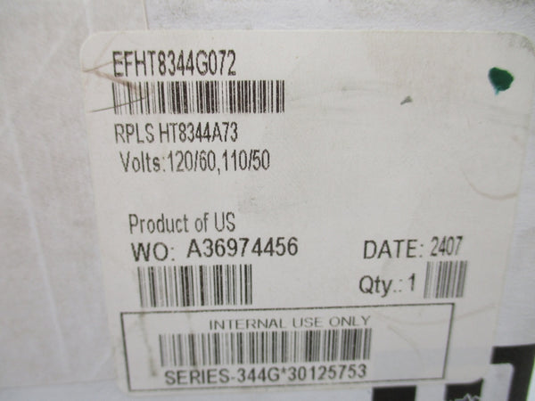 ASCO EFHT8344G072 110/120V NSFS
