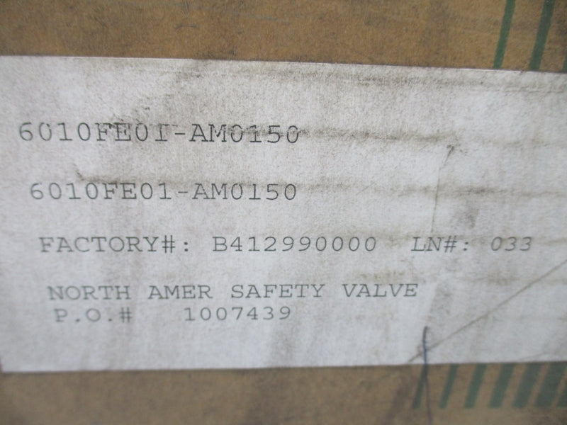 KUNKLE 6010FE01-AM 150PSI 1" NSMP
