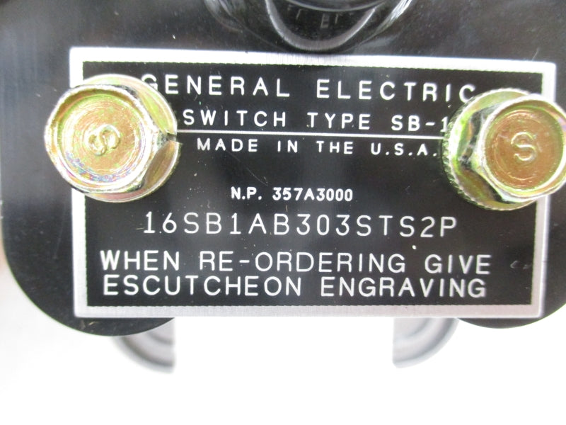 GENERAL ELECTRIC 16SB1AB303STS2P NSMP