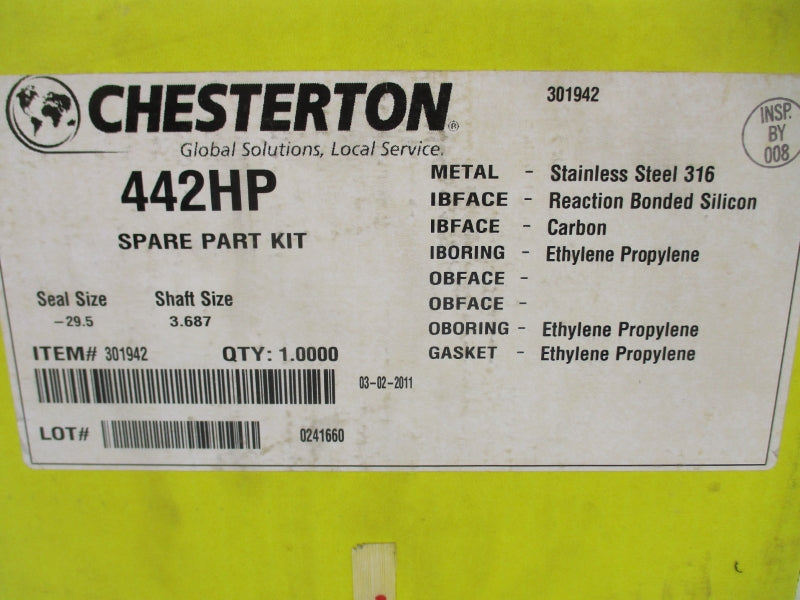 CHESTERTON 301942 442HP 3.687 NSMP