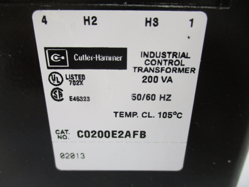 CUTLER HAMMER C341EC CK0200E2AFB 230/460V NSMP