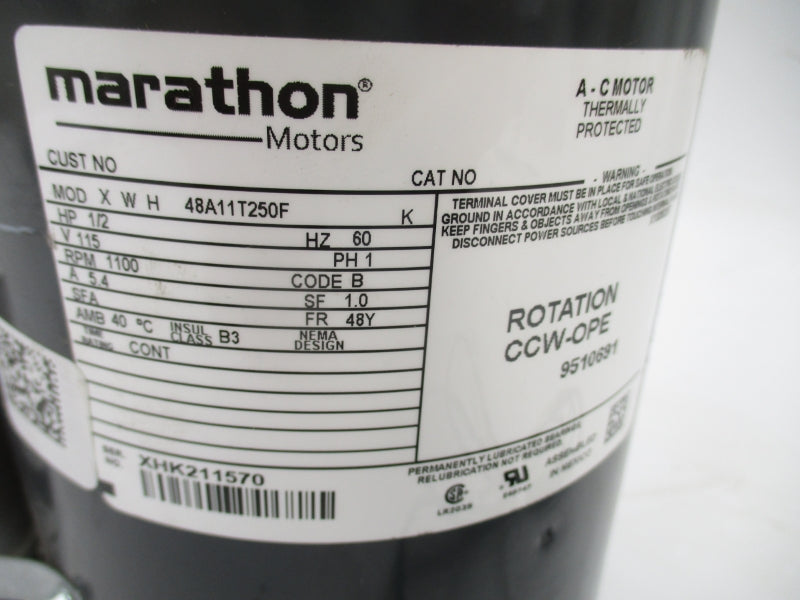 MARATHON 48A11T250F 115V NSNP