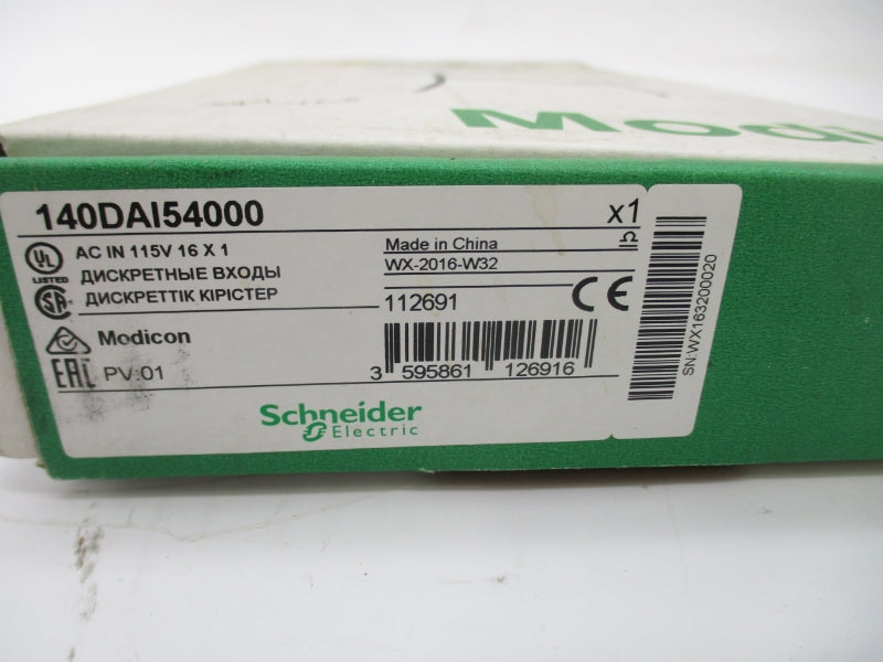 SCHNEIDER ELECTRIC 140DAI54000 115V NSFS