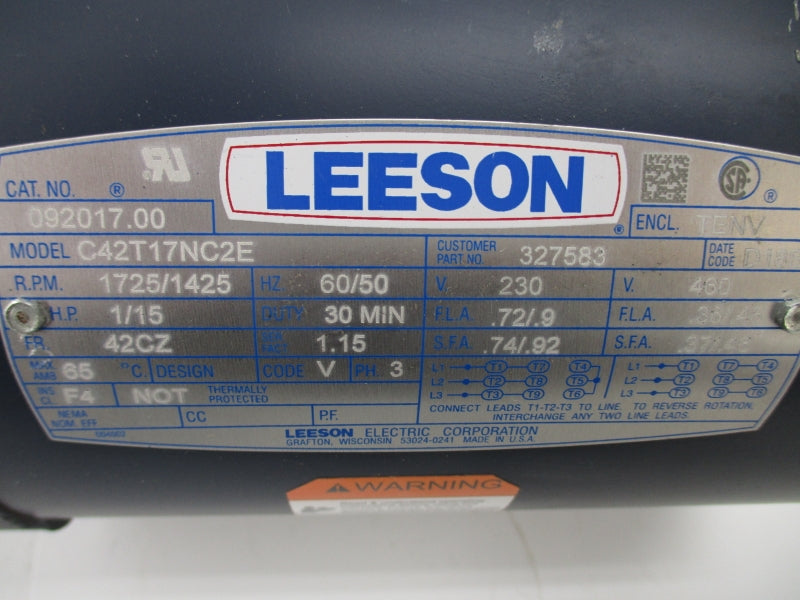 LEESON 092017.00 C42T17NC2E 230/460V NSNP