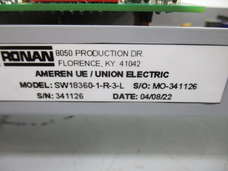 RONAN SW18360-1-R-3-L UNMP