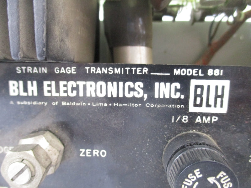 BLH ELECTRONICS 881 1/8A UNMP