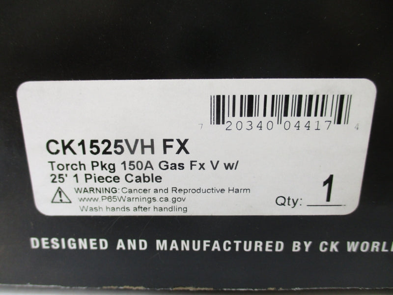 CK WORLDWIDE CK1525VHFX 150A 25' NSMP