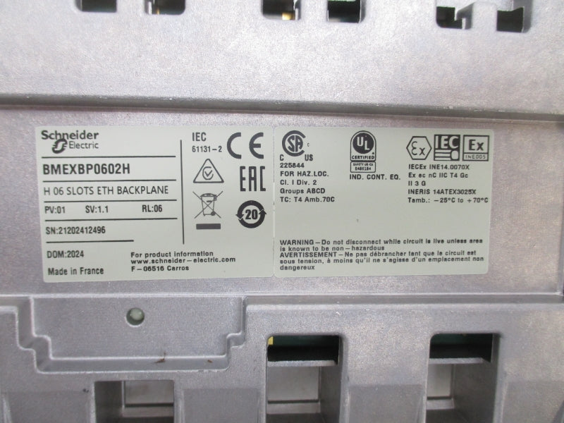 SCHNEIDER ELECTRIC BMEXBP0602H NSMP