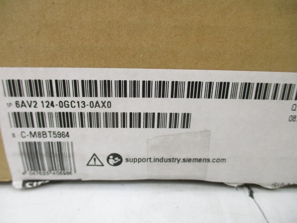 SIEMENS 6AV2124-0GC13-0AX0 24VDC 1.0A NSMP