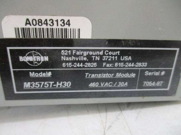 BONITRON M3575T-H30 460VAC 30A UNMP