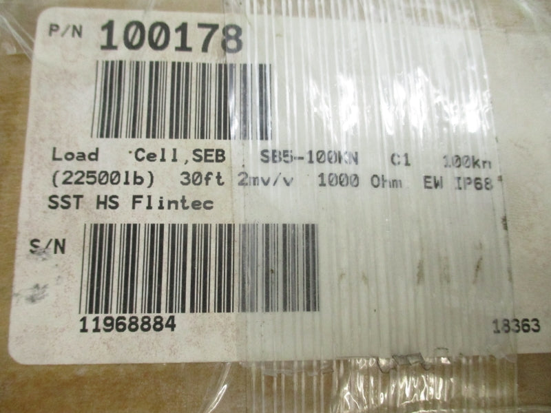 FLINTEC SB5-100KN-C1 100178 30' NSMP