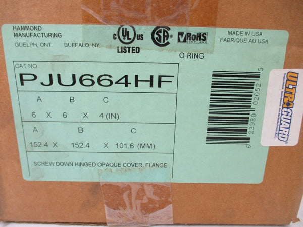 HAMMOND PJU664HF 6"X6"X4" NSMP