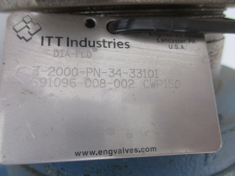 ITT 3-2000-PN-34-33101 (AS PICTURED) NSNP