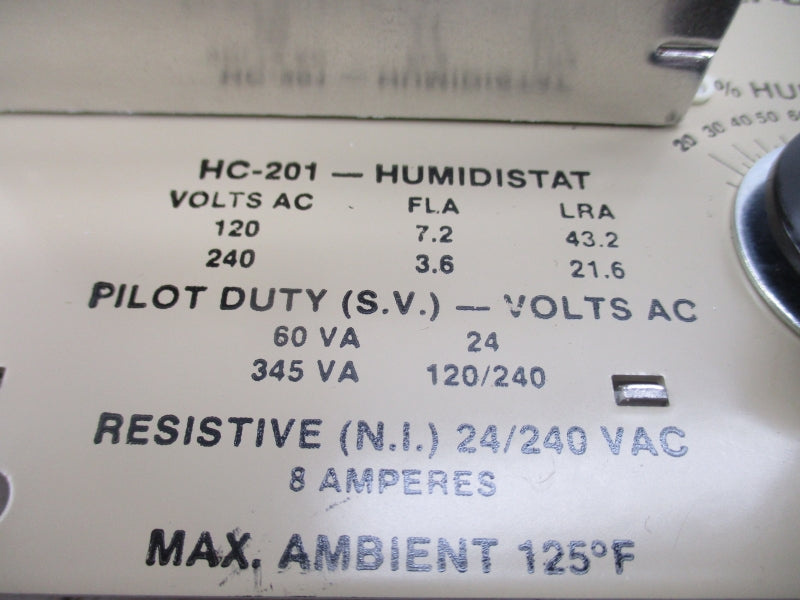 TAC HC-201 120V/240VAC 7.2A/3.6A NSMP