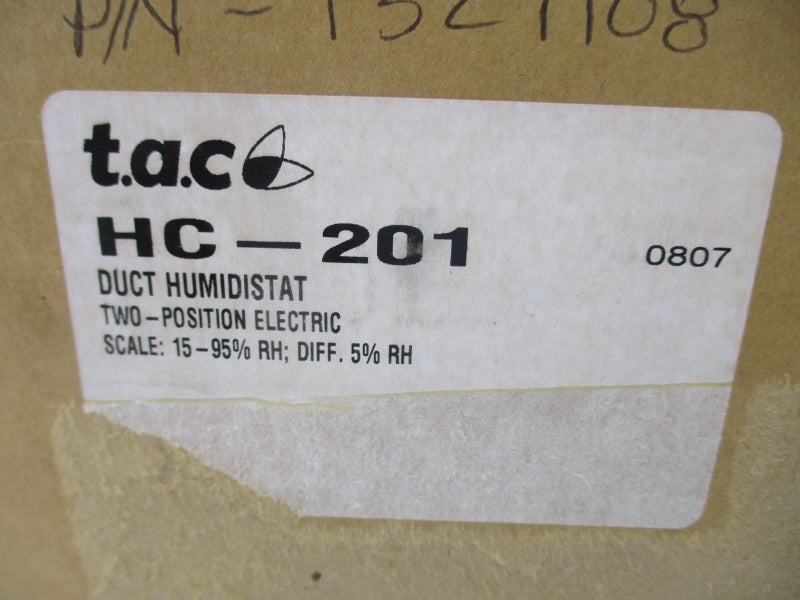 TAC HC-201 120V/240VAC 7.2A/3.6A NSMP
