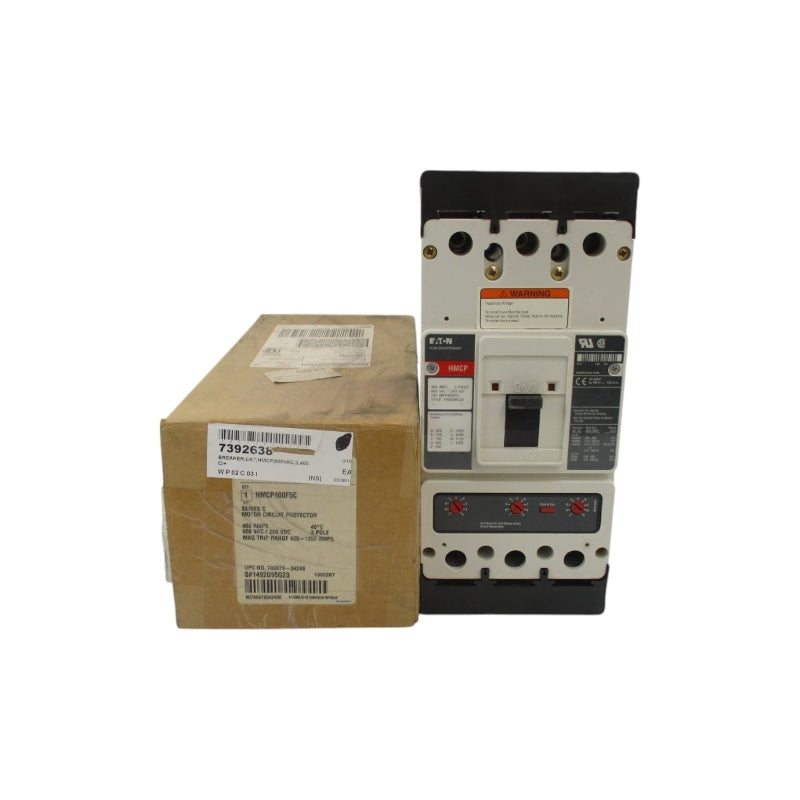 EATON HMCP400F5C 1492D95G23 600VAC 400A NSMP