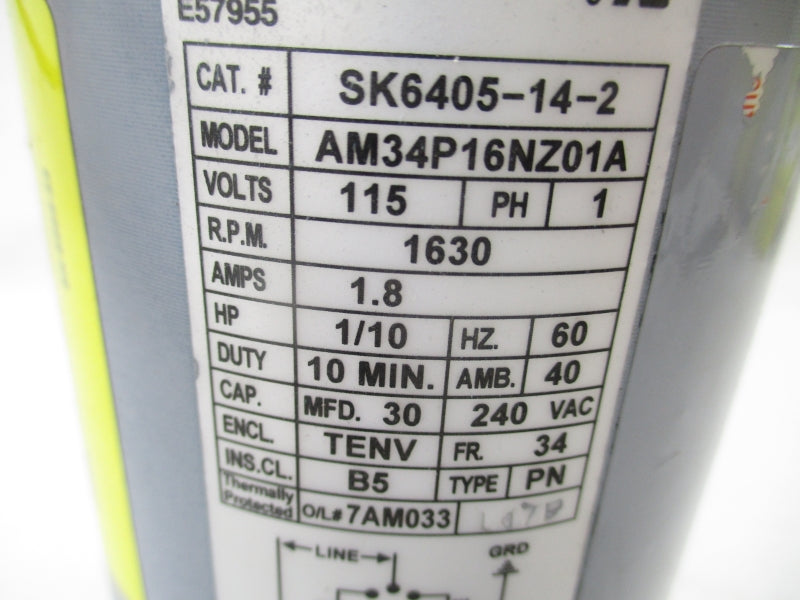 DUFF-NORTON MPB6905-3 115VAC 1.8A NSNP