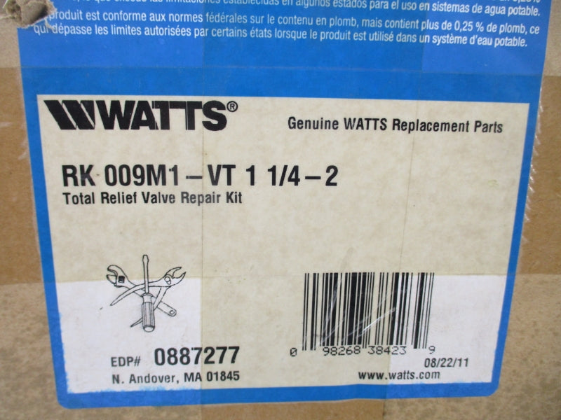 WATTS RK009M1-VT 1-1/4-2" NSMP