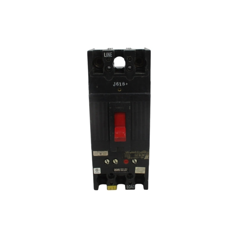 GENERAL ELECTRIC THFK224F000 480VAC 225A UNMP