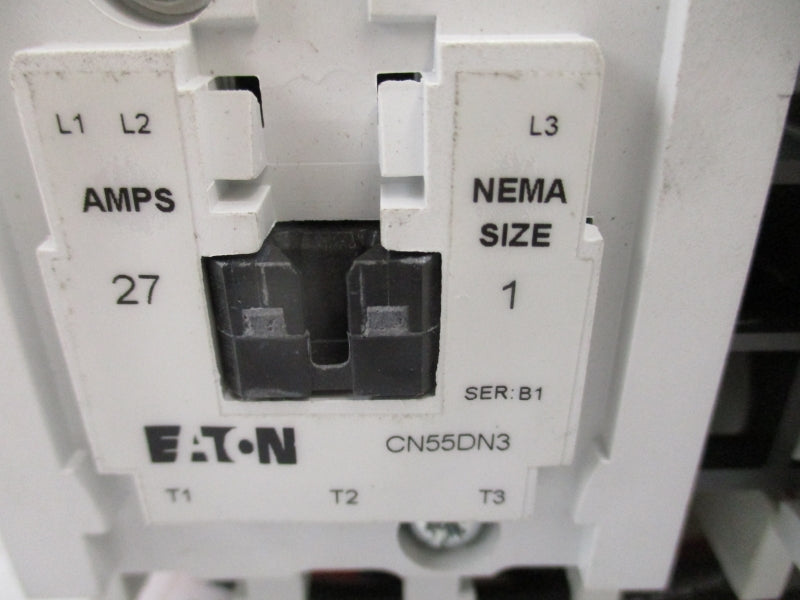 EATON CN55DN3AB SER. B1 110-120V 27A NSMP