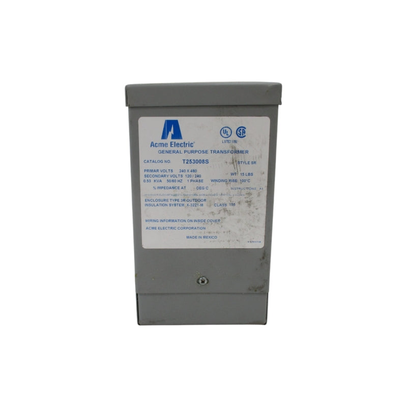 ACME T253008S 240/480V NSNP