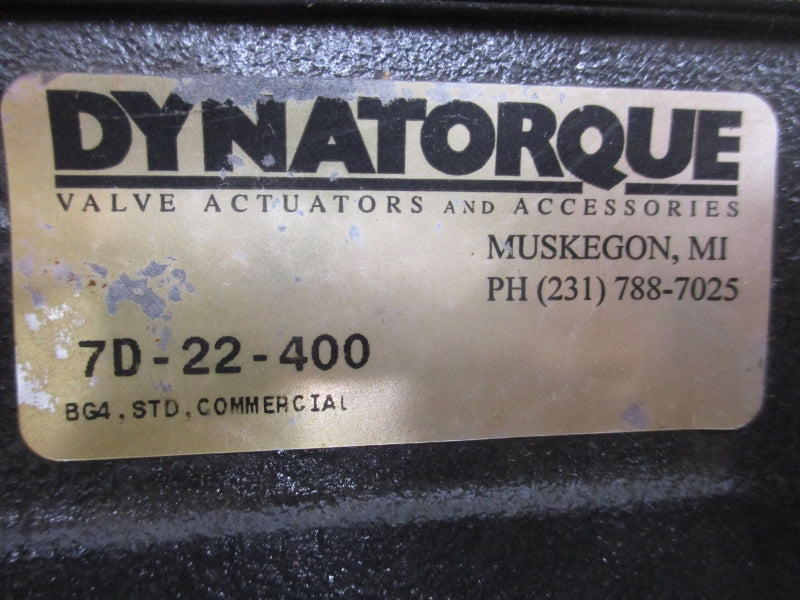 DYNATORQUE 7D-22-400 (AS PICTURED) NSNP