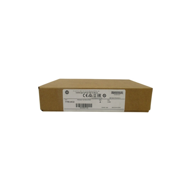 INDUSTRIAL SPARE PART 1756-IA32 SER. A 120VAC F/W 3.004 DATE: 2017 NSFS