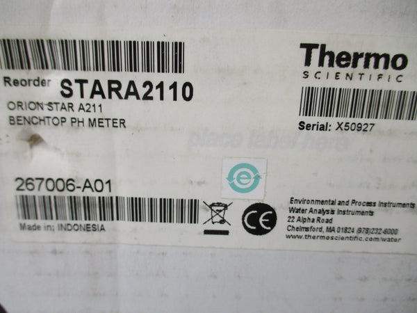 THERMO SCIENTIFIC STARA2110 NSMP