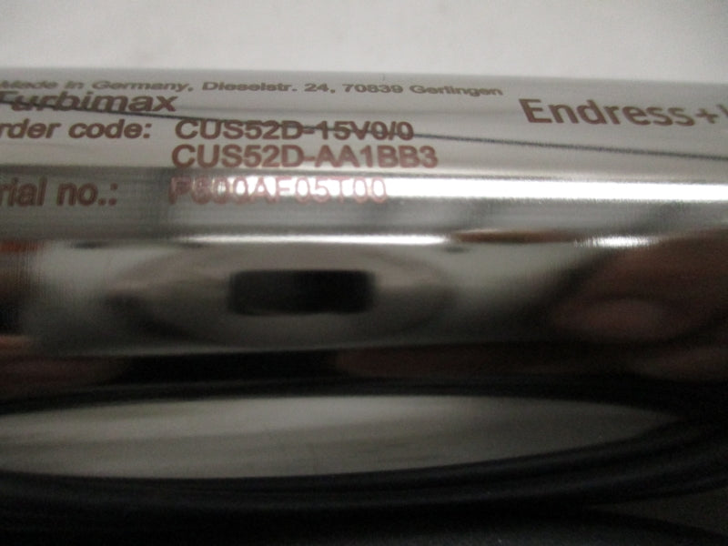 ENDRESS + HAUSER CUS52D-15V0/0 CUS52D-AA1BB3 NSMP