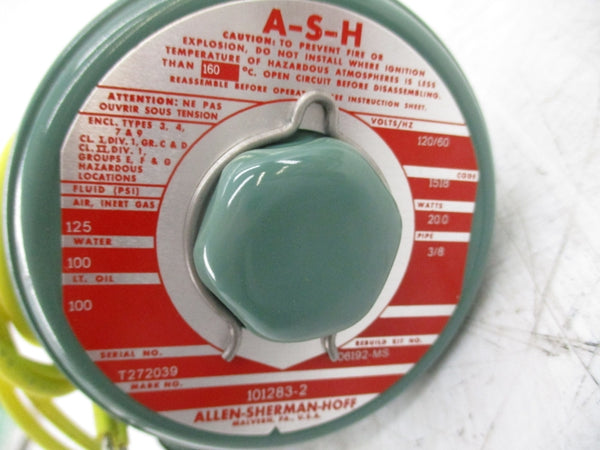 ASCO 101283-2 120V 125PSI 3/4" NSMP
