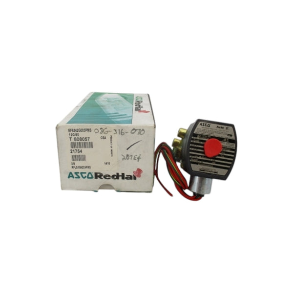 ASCO EF8342G003PMS 120V 125PSI 3/8" NSMP