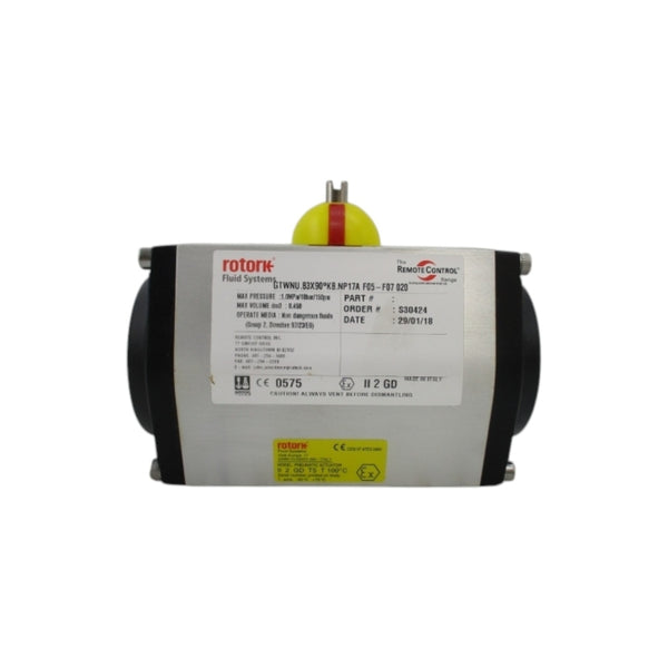 ROTORK GTWNU.83X90K8.NP17AF05-F07020 150PSI NSNP