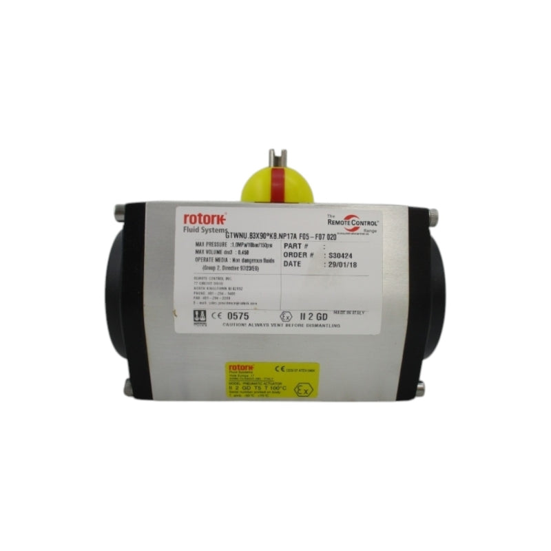 ROTORK GTWNU.83X90K8.NP17AF05-F07020 150PSI NSNP