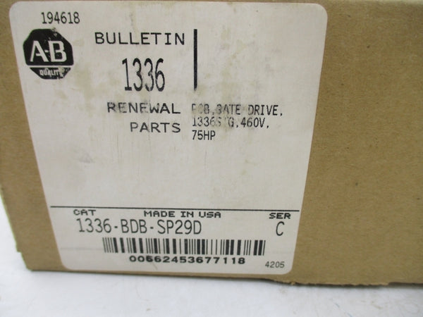 INDUSTRIAL SPARE PART 1336-BDB-SP29D SER. C 460V NSMP